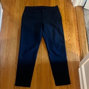 Men’s Lululemon Athletica Blue Dress Pants Slim Fit